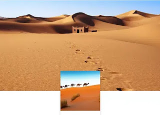 desierto en el fondo