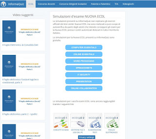 InformaQuiz Sitio web de InformaQuiz