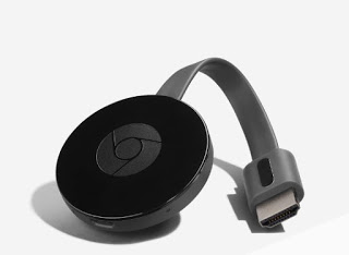 Dongle-Chromecast cromo fundido