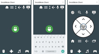 Aplicación cliente DroidMote
