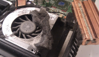 fanáticos de la computadora ventiladores de polvo