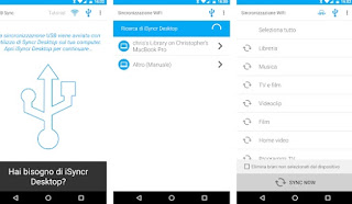 iSyncr Aplicación ISyncr