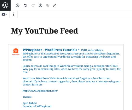 Cómo incrustar fácilmente un video en las publicaciones de su blog de WordPress