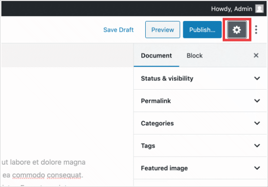 Cómo cambiar el diseño de la pantalla de edición de publicaciones en WordPress