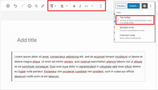 Cómo cambiar el diseño de la pantalla de edición de publicaciones en WordPress