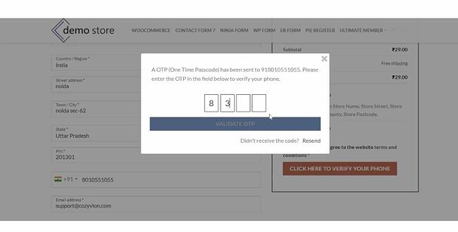 Uno de nuestros complementos de SMS de WordPress favoritos: Notificaciones de pedidos por SMS
