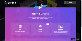 Sitio web de Giphy GIPHY