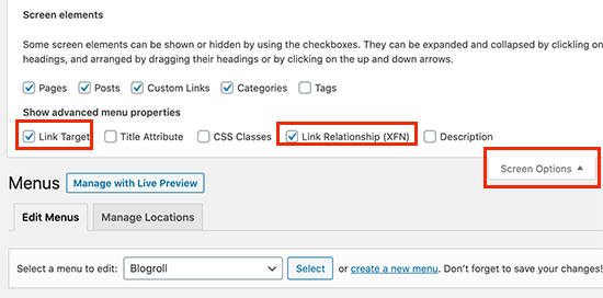 Cómo agregar un blogroll a su sitio de WordPress (sin complemento)