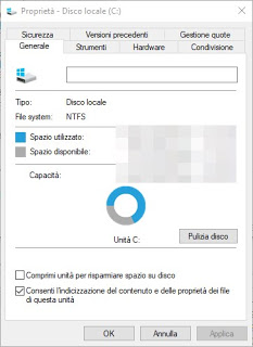 disco de limpieza