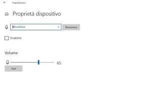 volumen del micrófono