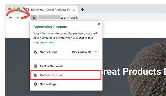¿Cómo puedo saber si su sitio de WordPress utiliza cookies?