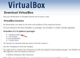 Descargando VirtualBox