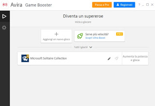 Impulsor de juego de Avira