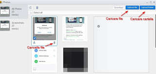 Cargar o eliminar archivos de AirDroid