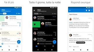 Microsoft Outlook panorama