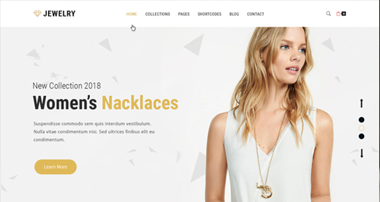 Tienda de joyas Tema de WordPress