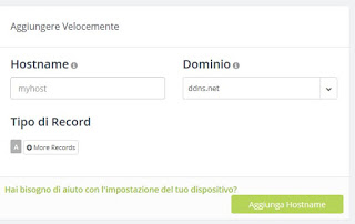 nombre de host DDNS