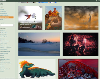 deviantart lado desviado del arte
