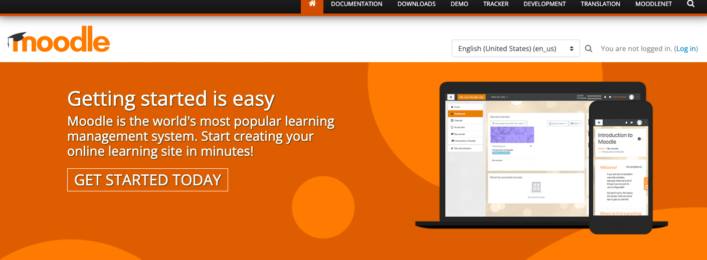 Ejemplo de página PHP - moodle