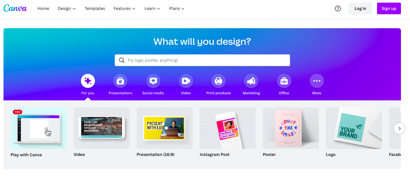 Canva - Sitio PHP
