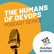 Imagen promocional de la serie de podcasts DevOps The Humans of DevOps