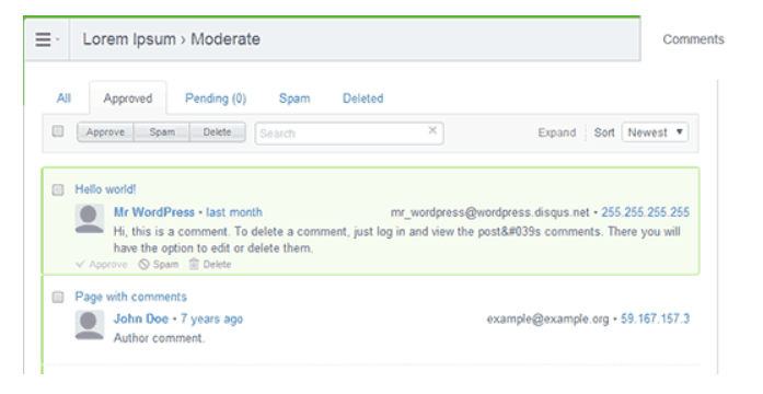 Aprende a moderar los comentarios de Disqus en tu blog