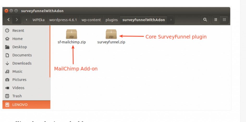 Instalación y activación de complementos de encuestas en su sitio de WordPress
