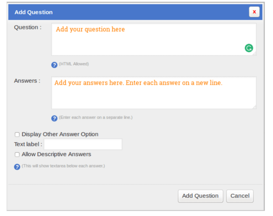Preguntas sobre MailChimp