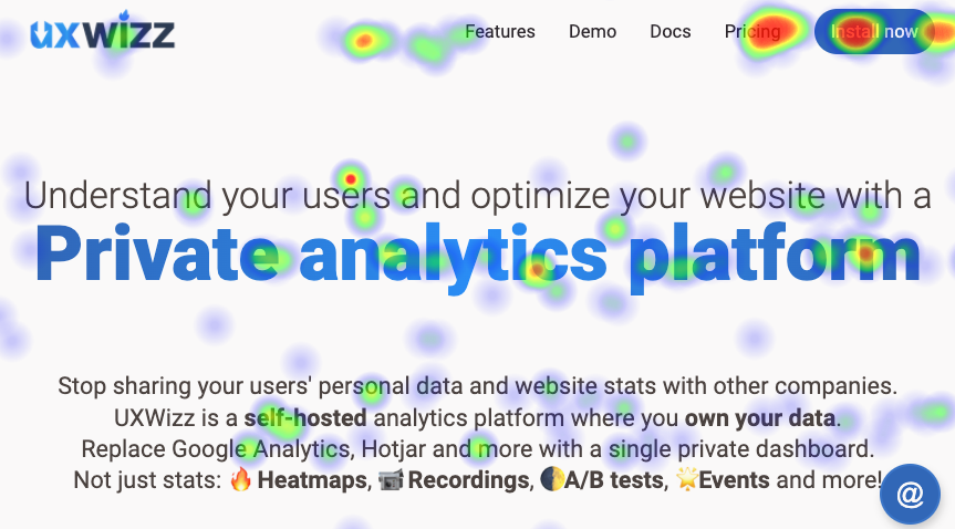 mejores complementos de mapa de calor de wordpress: uxwizz