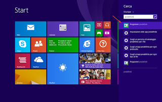 Programas predeterminados de Windows 8 Programas predeterminados en Windows 8