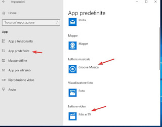 Aplicaciones predeterminadas de Windows 10 Aplicaciones predeterminadas en Windows 10