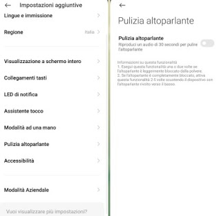 Limpieza de los altavoces de Xiaomi limpiar los parlantes