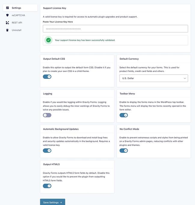 formas-de-gravedad-wordpress-plug-in-settings-page-1