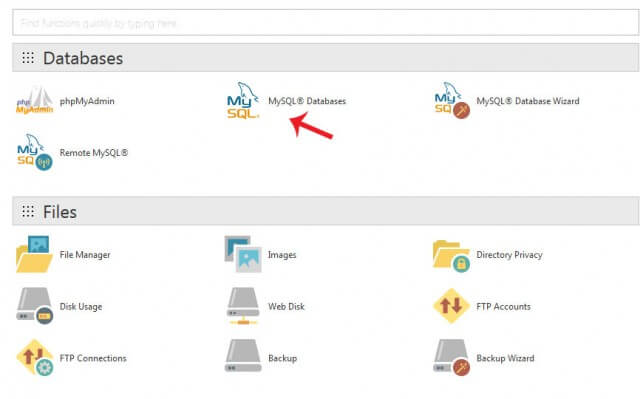 crear una base de datos wordpress