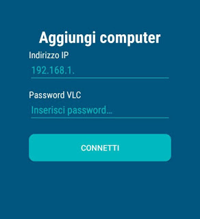 Ingrese la dirección IP del VLC IP OHP