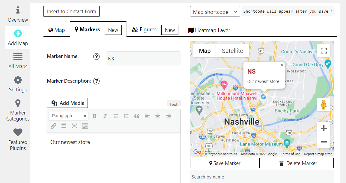 Personaliza marcadores de mapa en Easy Google Maps