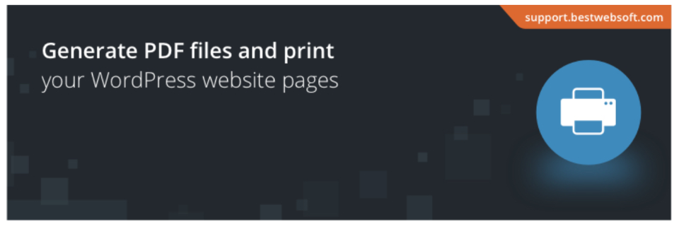 El mejor complemento de PDF e impresión para WordPress.