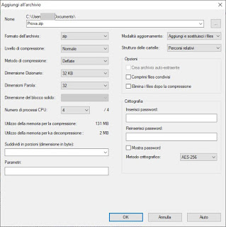 Programa 7-Zip 7 cerraduras