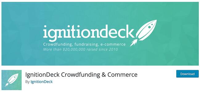 página de descarga para wordpress crwodfunding zapłondeck plugin