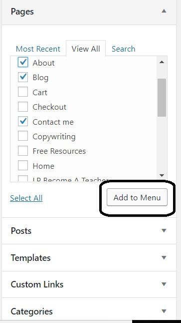 Eliminar el menú de navegación