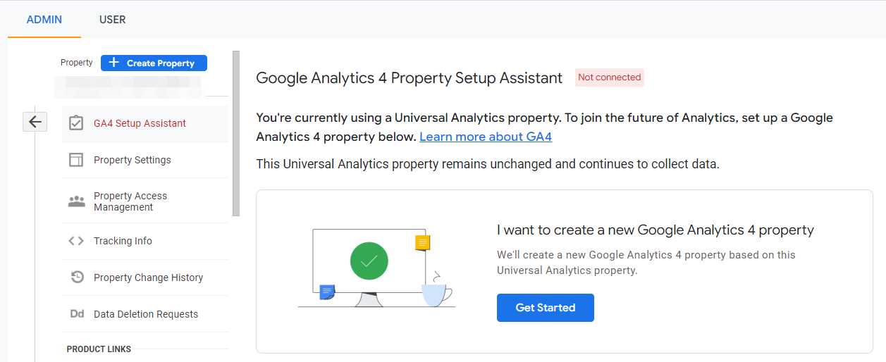 Actualizar a Google Analytics 4