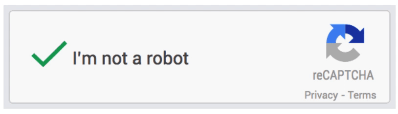 Ejemplo de trabajo de clic de Google Recaptcha