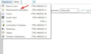 Equilibrio automático de Paint.net programa paint.net