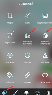 Correcciones automáticas de Pixlra aplicación pixlr