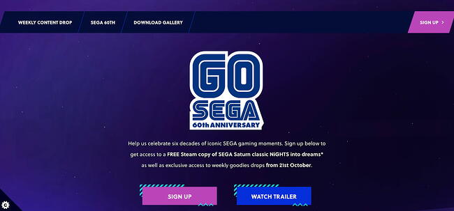tipos de fuentes: el logotipo de SEGA utiliza fuentes decorativas