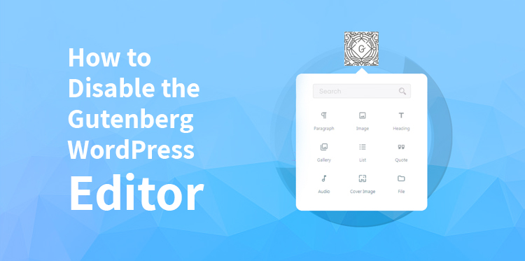 apagar Gutenberg
