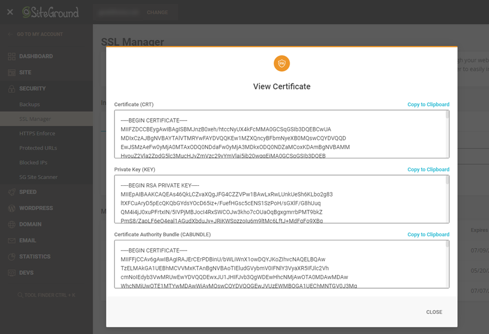 ver certificado ssl