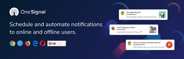 mejores servicios de notificaciones push: onesignal