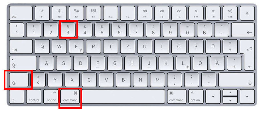 captura de pantalla mac