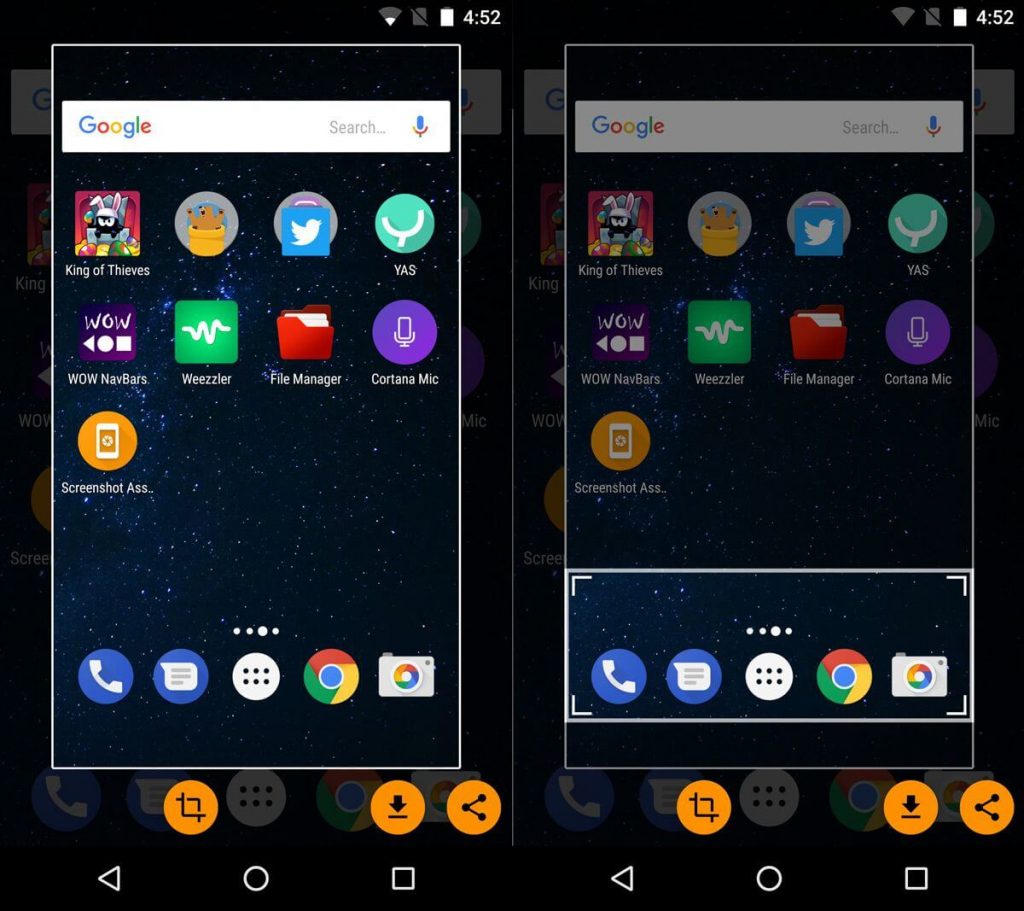 captura de pantalla de Android